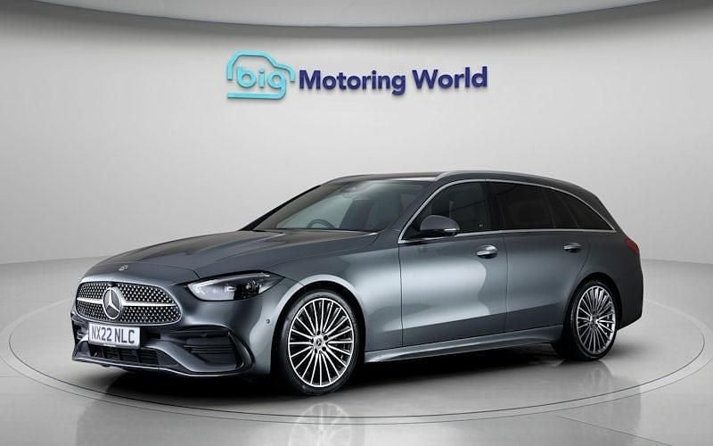 Used Mercedes C200 AMG Line Premium 204 HP (150 kW) 2022 Grey Estate