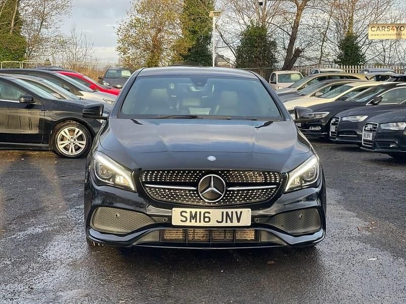 Used Mercedes CLA220 Shooting Brake AMG line 177 HP (130 kW) 2016 Black Estate