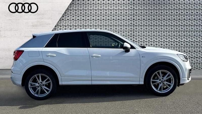 Used Audi Q2 S-Line 116 HP (85 kW) 2019 Ibis white SUV