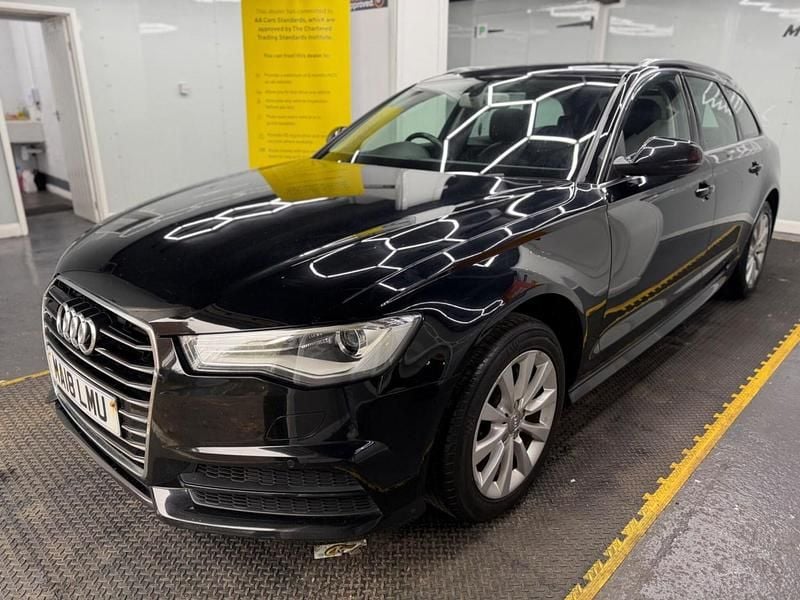 Used Audi A6 Performance 190 HP (139 kW) 2018 Black Estate