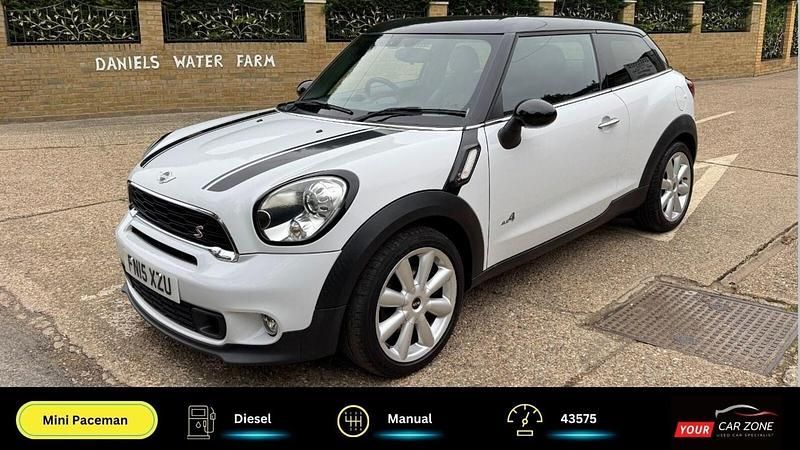 White Used 2015 Mini Cooper SD Paceman SUV | £7,850 (Fair price) - Image 1/4