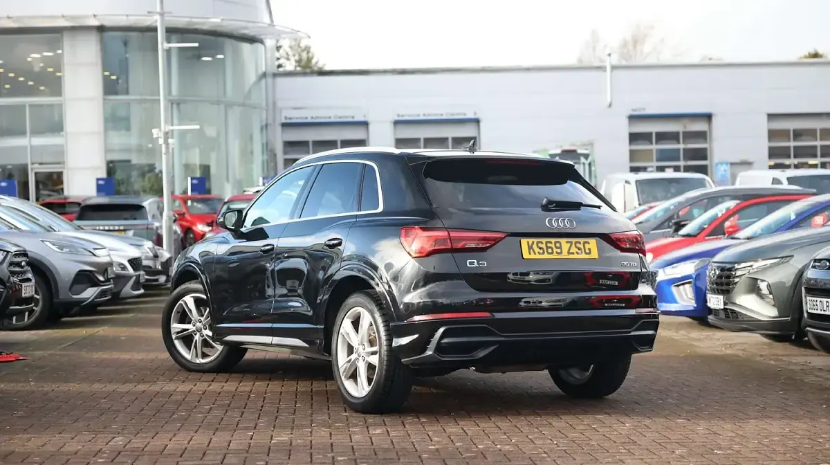 Used Audi Q3 S-Line 150 HP (110 kW) 2020 Black SUV