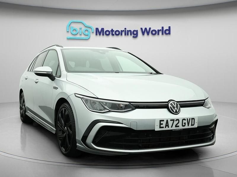 Silver Used 2022 VW Golf VIII R-line Estate | £23,850 (Fair price) - Image 1/4