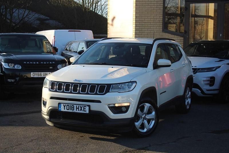 White Used 2018 Jeep Compass Longitude SUV | £7,385 (Fair price) - Image 1/4