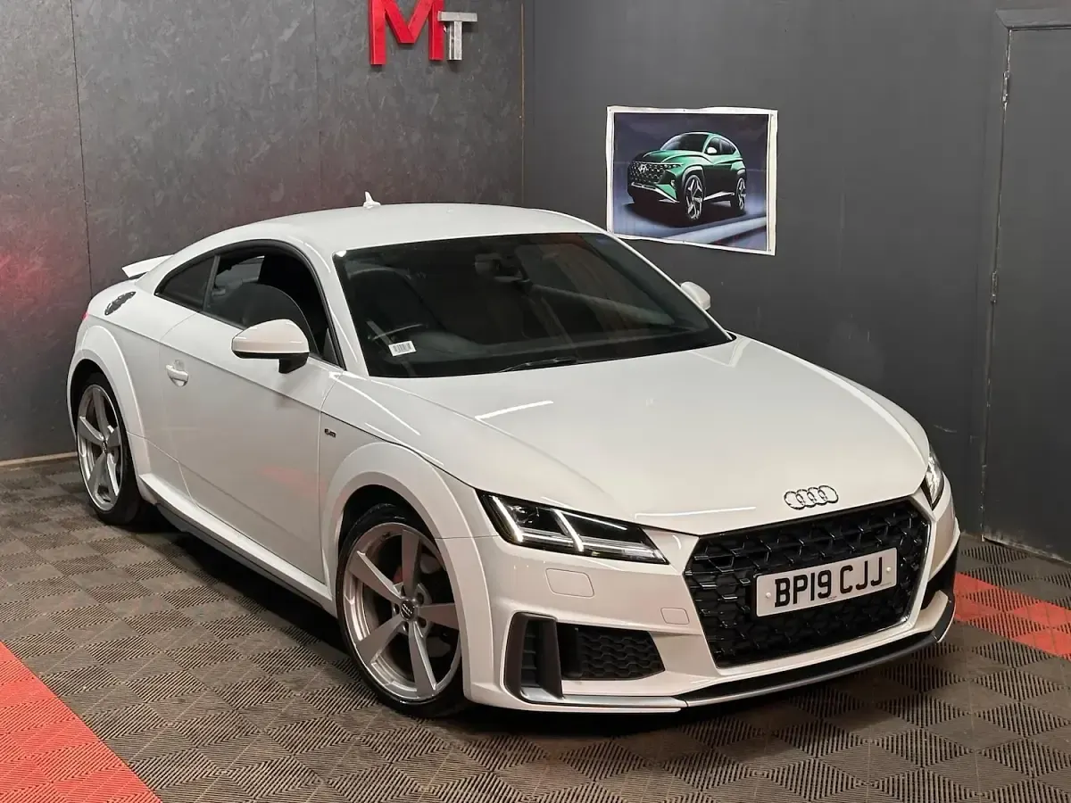 Used Audi TT S-Line 197 HP (144 kW) 2019 White Coupe