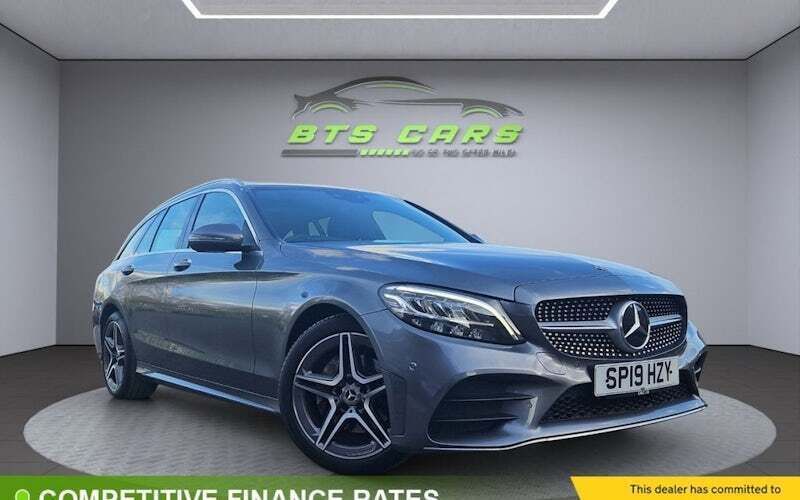 Grey Used 2019 Mercedes C200 AMG line Estate | £12,885 (Fair price) - Image 1/4