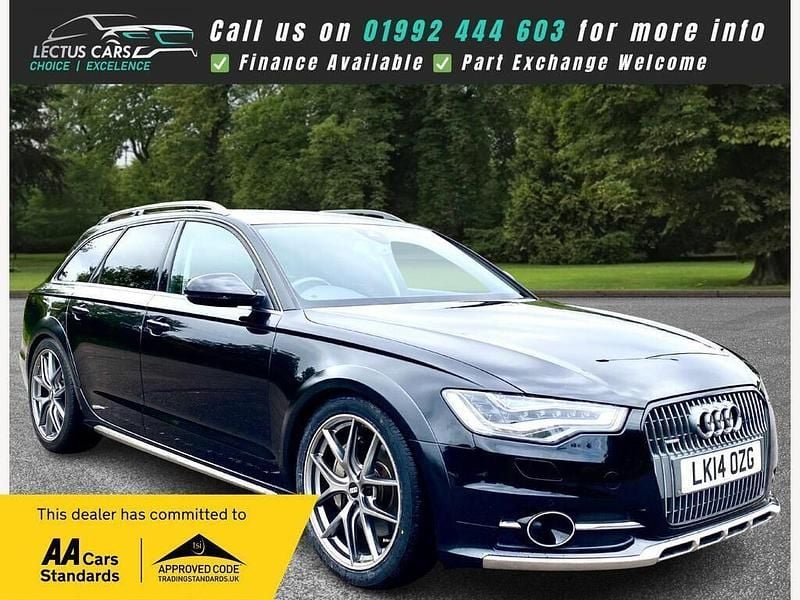 Black Used 2025 Audi A6 Allroad Advanced Estate | £13,490 - Image 1/4