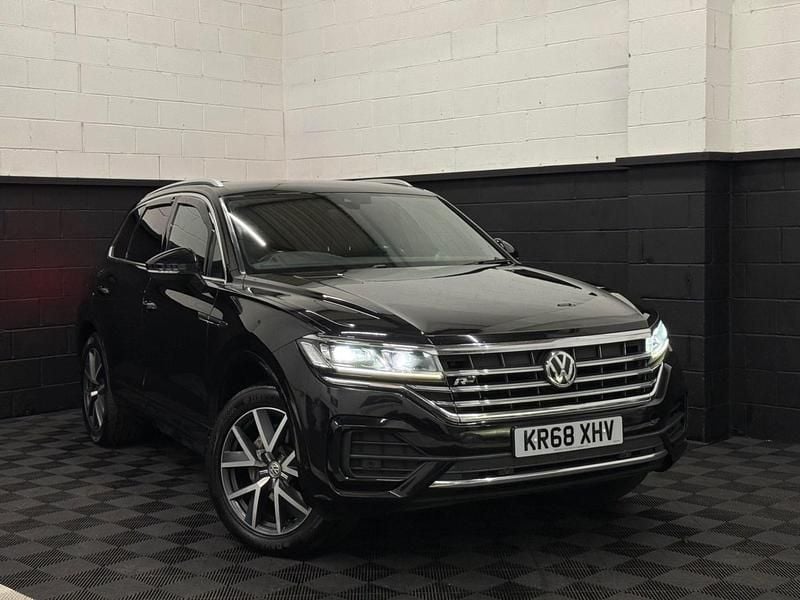 Used VW Touareg R-line 286 HP (210 kW) 2018 Black SUV