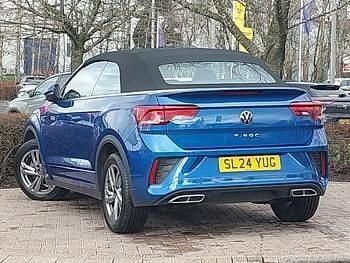 Used VW T-Roc Cabriolet R-line 150 HP (110 kW) 2024 Blue Cabriolet