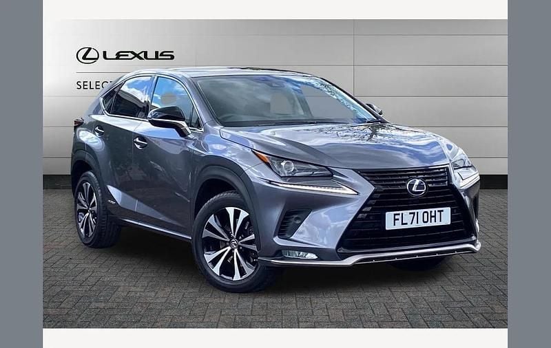 Used Lexus NX300h Sport Line 197 HP (144 kW) 2021 Grey SUV