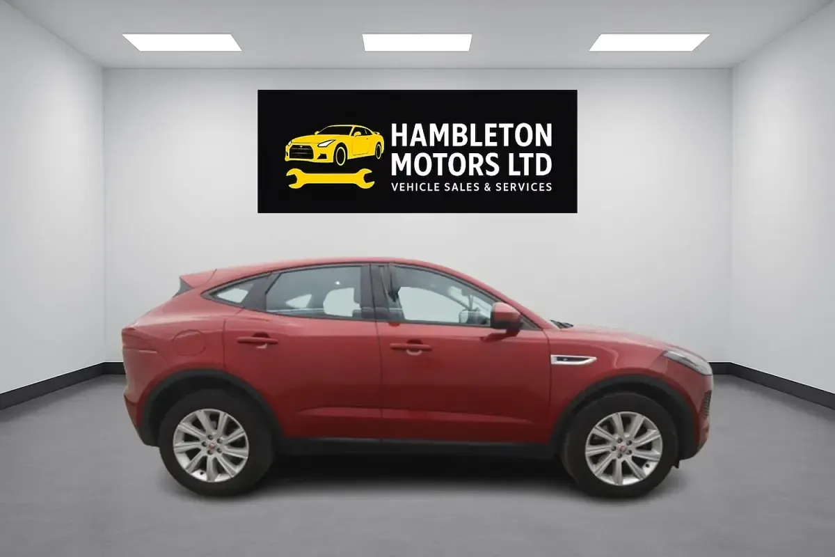 Used Jaguar E-Pace S 180 HP (132 kW) 2018 Red SUV