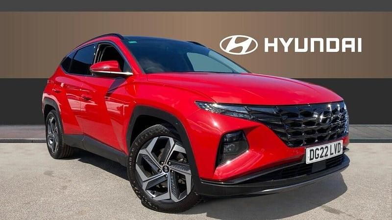 Red Used 2022 Hyundai Tucson Ultimate SUV | £16,773 (A bit pricey) - Image 1/3