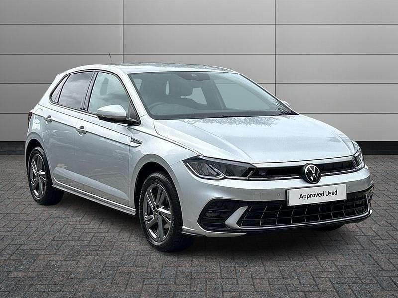 Silver Used 2024 VW Polo R-line Hatchback | £19,998 (Fair price) - Image 1/2