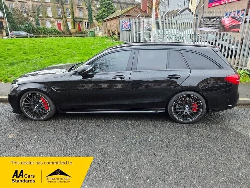 Used Mercedes C63S AMG Premium 2015 Black Estate