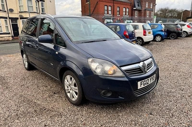 Blue Used 2012 Vauxhall Zafira Design Edition MPV | £2,495 (Good price) - Image 1/1