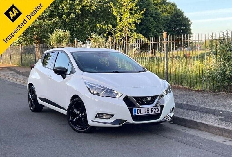 White Used 2019 Nissan Micra S Hatchback | £8,295 (Fair price) - Image 1/4
