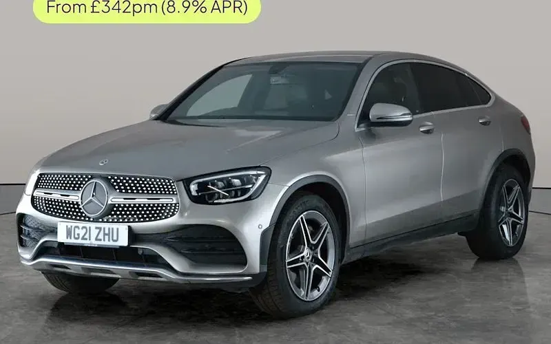 Begagnad Mercedes GLC220 AMG line 194 HK (142 kW) 2021 Sportkupé