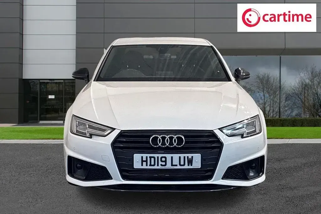 Used Audi A4 Black Edition 2019 White Sedan