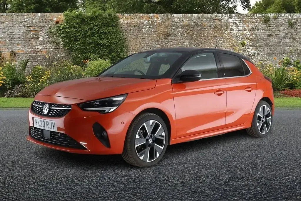 Usado Vauxhall Corsa-e Elite 100 kW (136 HP) 2020 Laranja Citadino