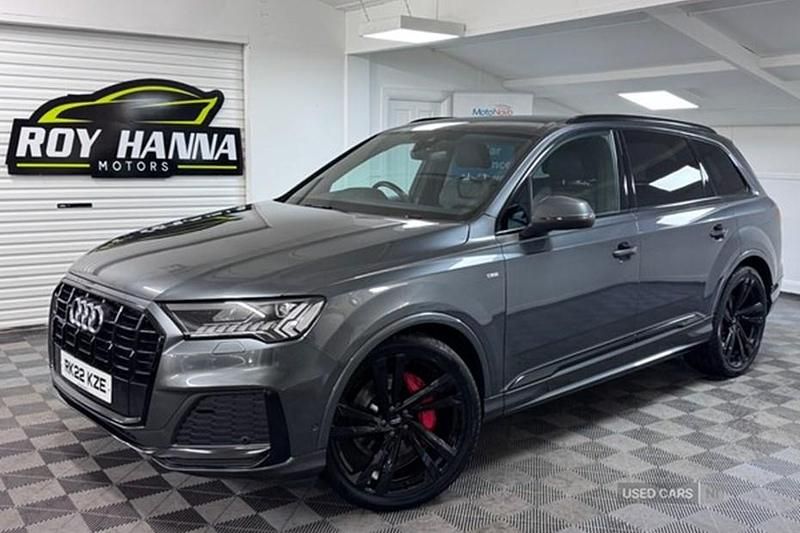 Grey Used 2022 Audi Q7 S-Line SUV | £41,900 (Fair price) - Image 1/1