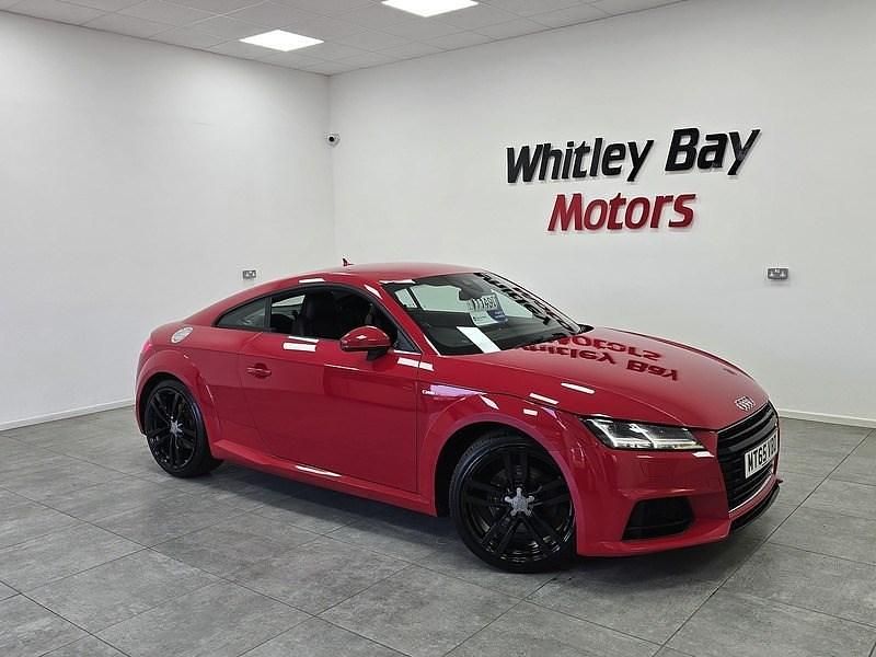 Red Used 2015 Audi TT S-Line Coupe | £11,490 (Fair price) - Image 1/4