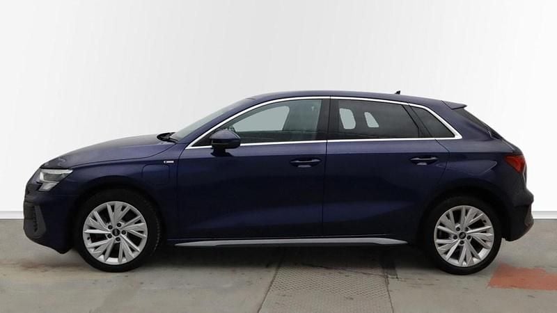 Used Audi A3 e-tron S-Line 2021 Blue Hatchback
