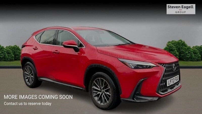 Red Used 2022 Lexus NX350h Estate | £32,890 (Good price) - Image 1/4