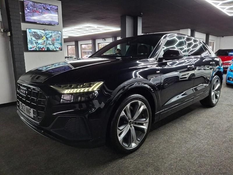 Used Audi Q8 Black Edition 286 HP (210 kW) 2021 Black SUV