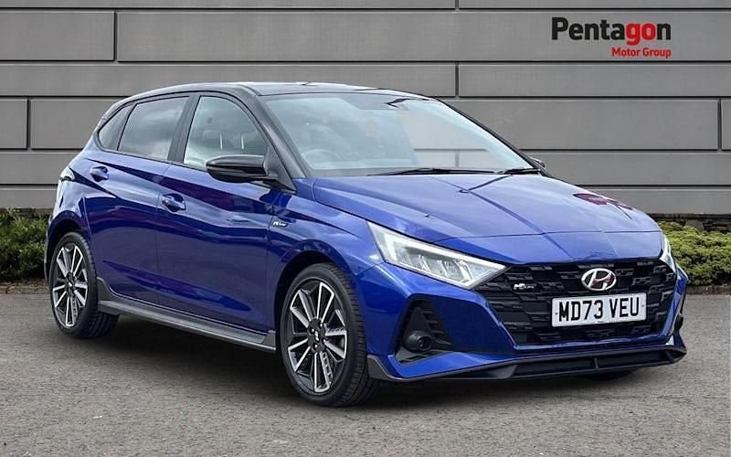 Blue Used 2023 Hyundai i20 N Line Hatchback | £17,295 (Fair price) - Image 1/4
