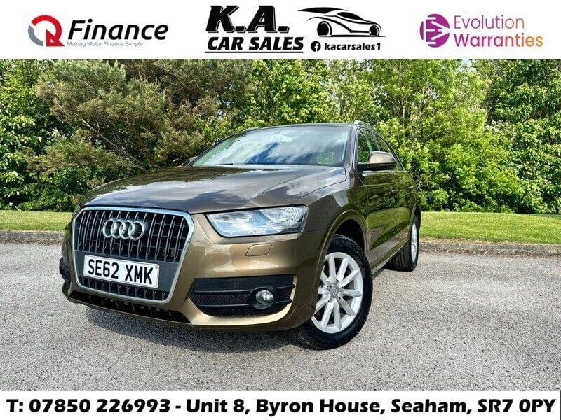 Brown Used 2012 Audi Q3 SUV | £4,799 (Fair price) - Image 1/4