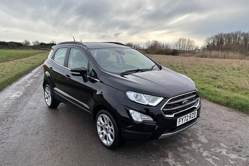 Used Ford Ecosport Titanium 125 HP (91 kW) 2022 Black SUV