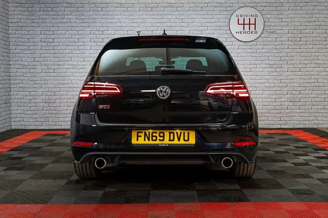 Used VW Golf VII GTI 241 HP (177 kW) 2020 Black Hatchback