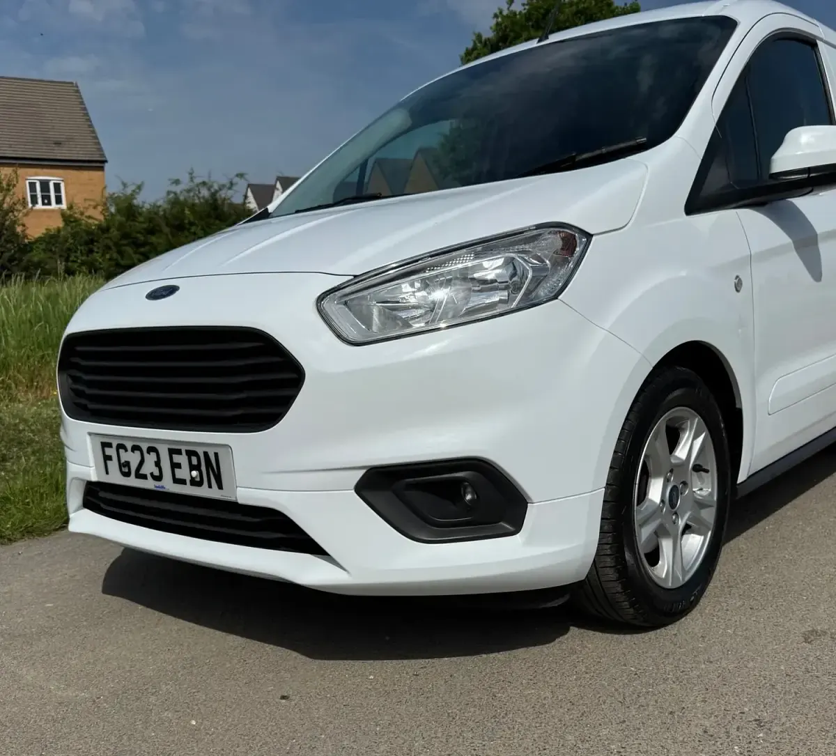Used Ford Transit Limited 2023 White Van