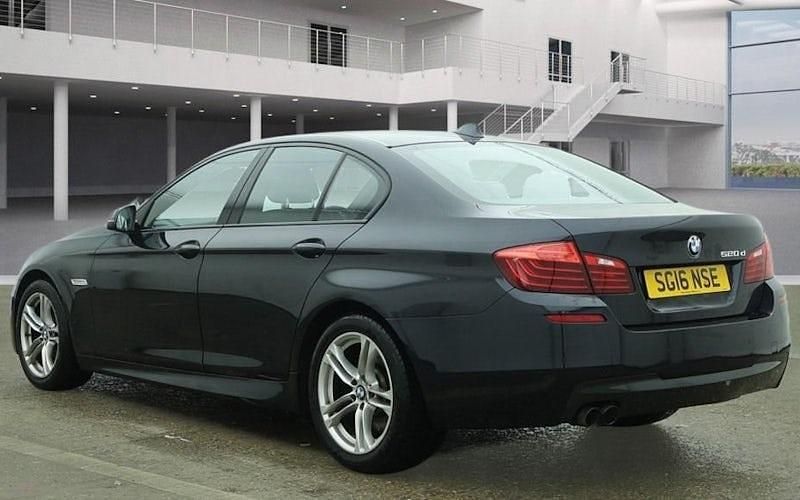 Used BMW 520 M Sport 190 HP (139 kW) 2016 Black Sedan