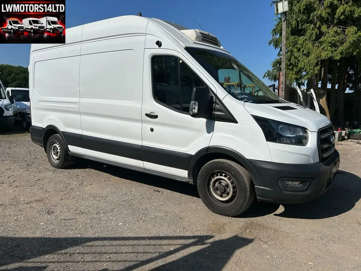 Used Ford Transit 130 HP (95 kW) 2021 White Van