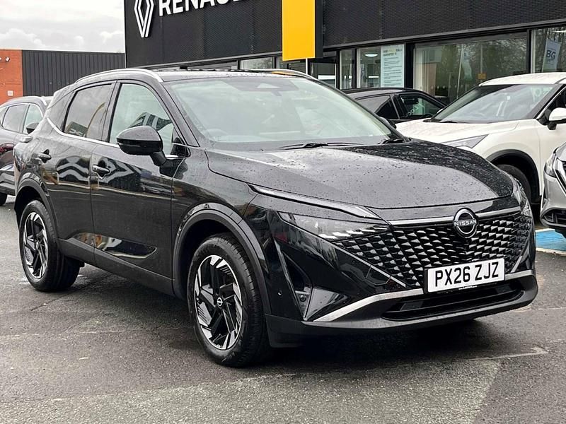 New Nissan Qashqai N-Connecta 2026 Pearl black SUV