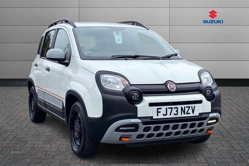 White Used 2023 Fiat Panda Garmin Hatchback | £16,197 (Fair price) - Image 1/4