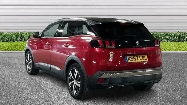 Used Peugeot 3008 GT-line 120 HP (88 kW) 2017 Red SUV