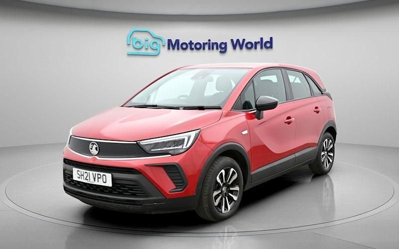 Used Vauxhall Crossland S 83 HP (61 kW) 2021 Red SUV