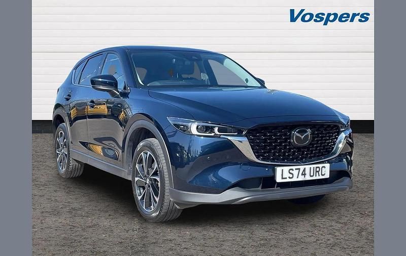 Second-hand Mazda CX-5 Exclusive-Line 165 CP (121 kW) 2024 Albastru SUV
