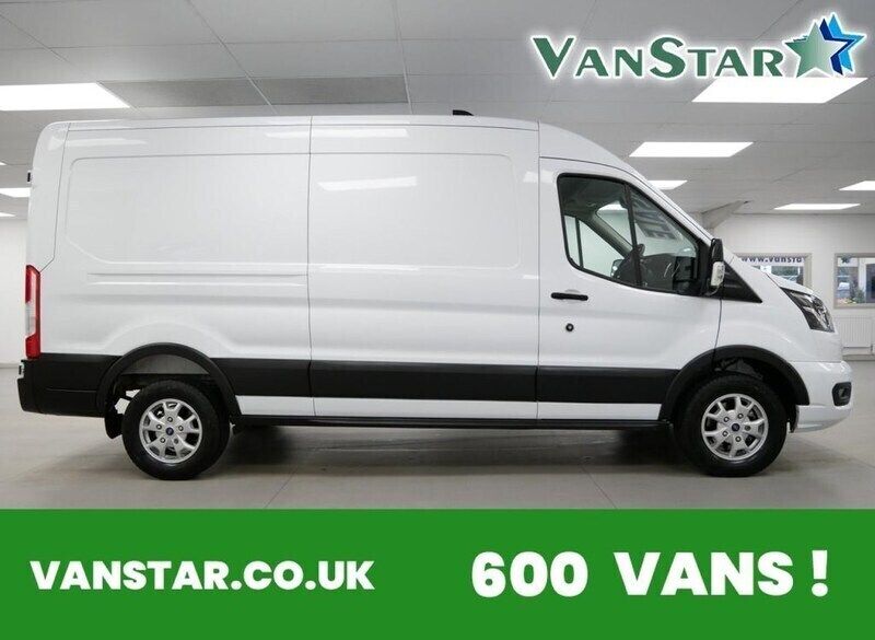 White Used 2024 Ford Transit Limited Van | £31,689 (Expensive) - Image 1/4