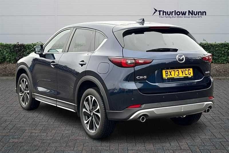 Second-hand Mazda CX-5 Newground 165 CP (121 kW) 2023 Albastru SUV