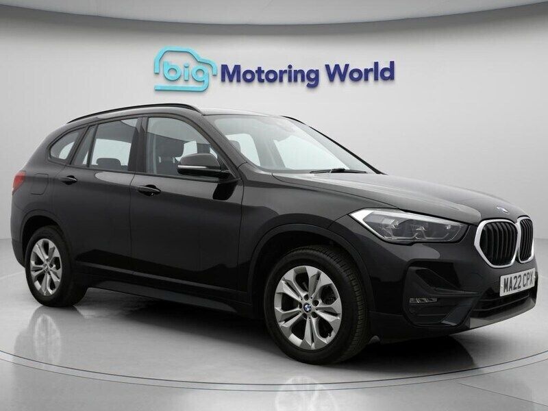 Black Used 2022 BMW X1 SUV | £19,700 (Good price) - Image 1/4