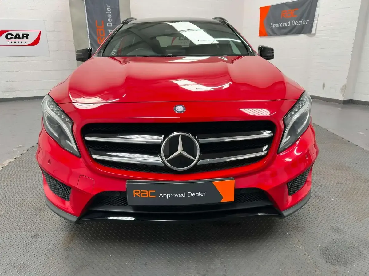 Used Mercedes GLA220 AMG line 177 HP (130 kW) 2016 Red SUV