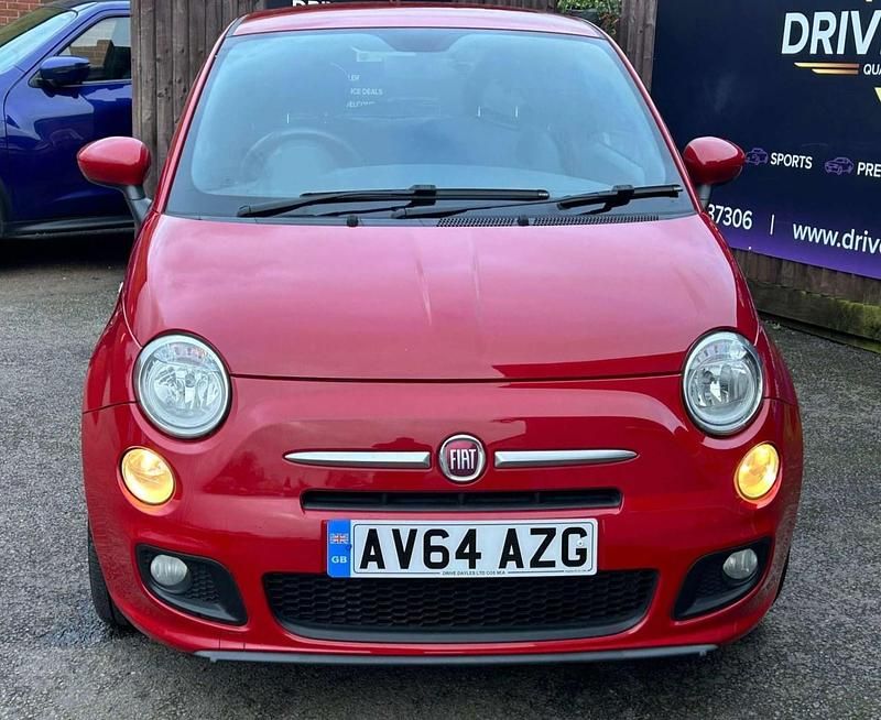 Used Fiat 500S S 2014 Red Hatchback
