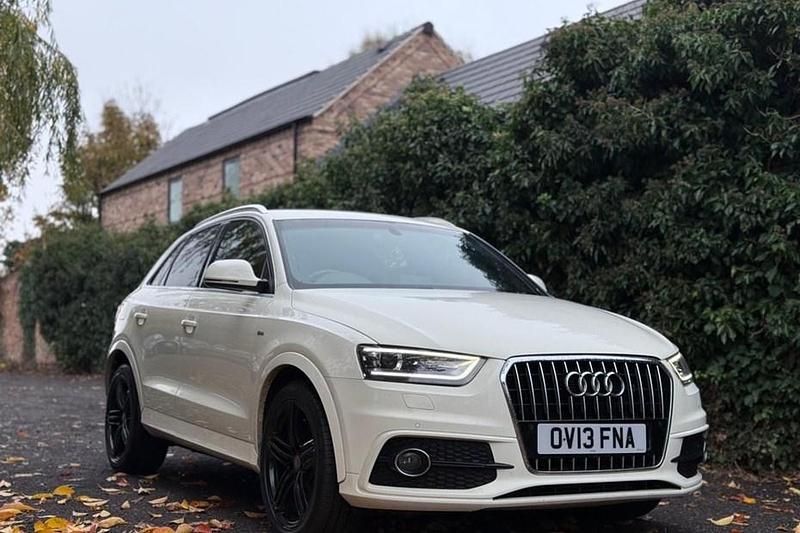 White Used 2013 Audi Q3 S-Line SUV | £5,995 (Good price) - Image 1/1