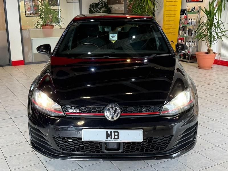 Used VW Golf VII GTI 2017 Black Hatchback