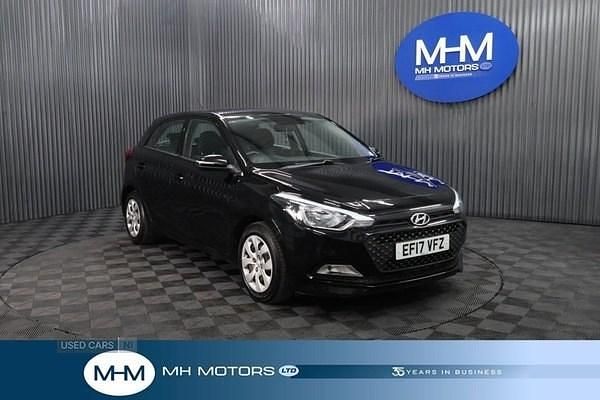 Used Hyundai i20 84 HP (61 kW) 2017 Black Hatchback
