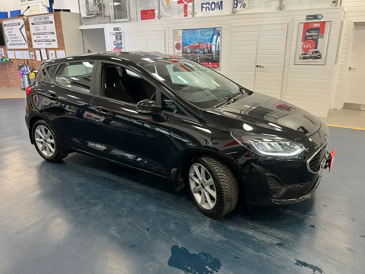Used Ford Fiesta Trend 100 HP (73 kW) 2022 Black Hatchback