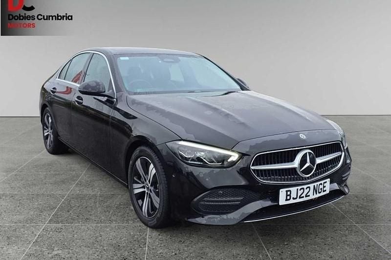 Black Used 2022 Mercedes C220 Sedan | £24,750 (Good price) - Image 1/1